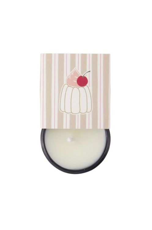 Zusss Geurkaarsje in wikkel - Gefeliciteerd - Lichtblauw/zand/roze/rood