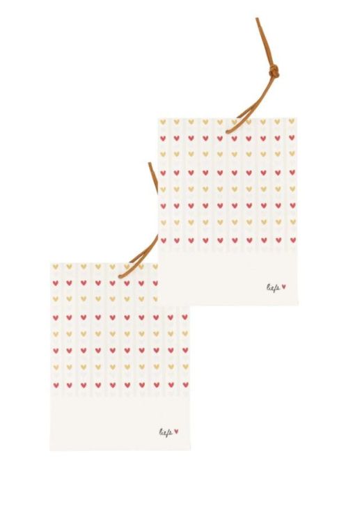 Zusss Geurzakje - Hartjes / Liefs - set van 2