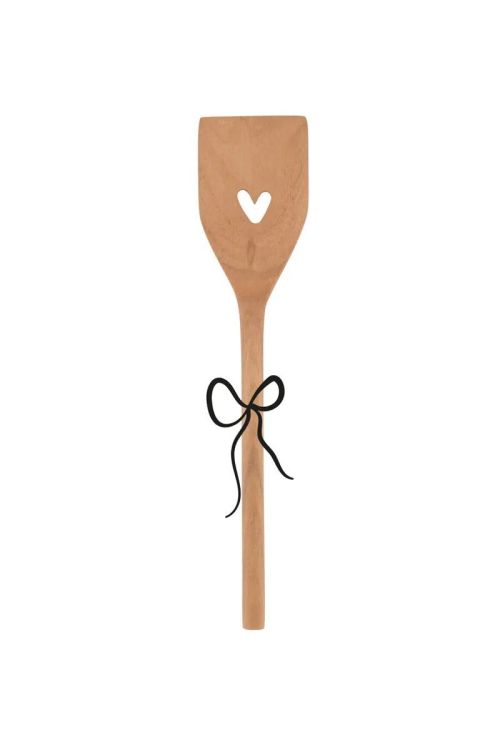 Zusss Houten spatel - Hartje/ Naturel