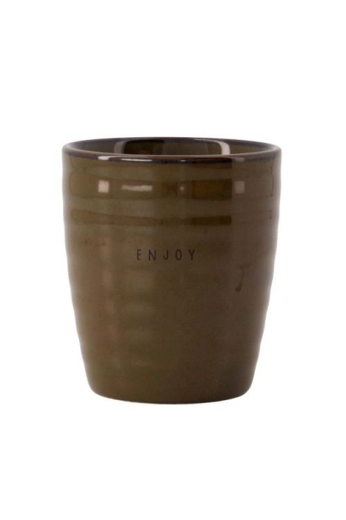 Zusss Koffiemok Enjoy - bruin
