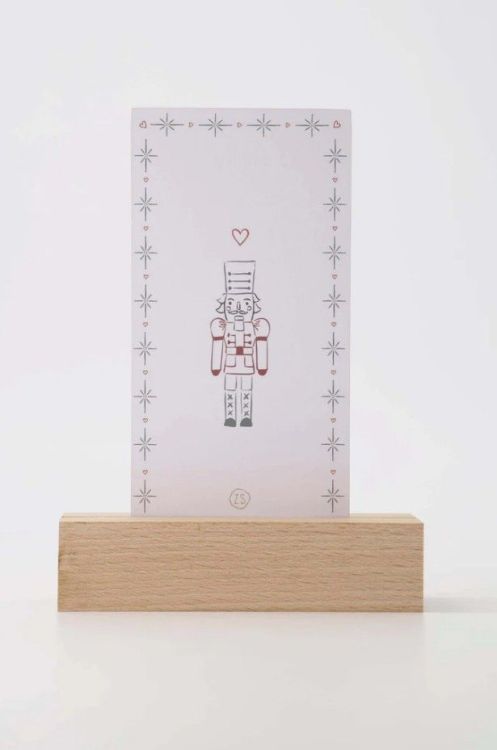 Zusss Menukaartjes notenkraker - Wit