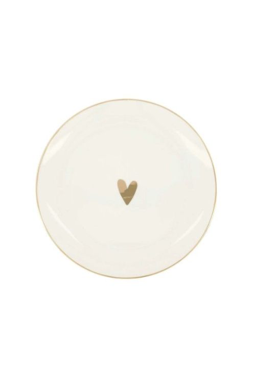 Zusss Ontbijtbord - Goud hartje Zusss Ontbijtbord - Goud hartje