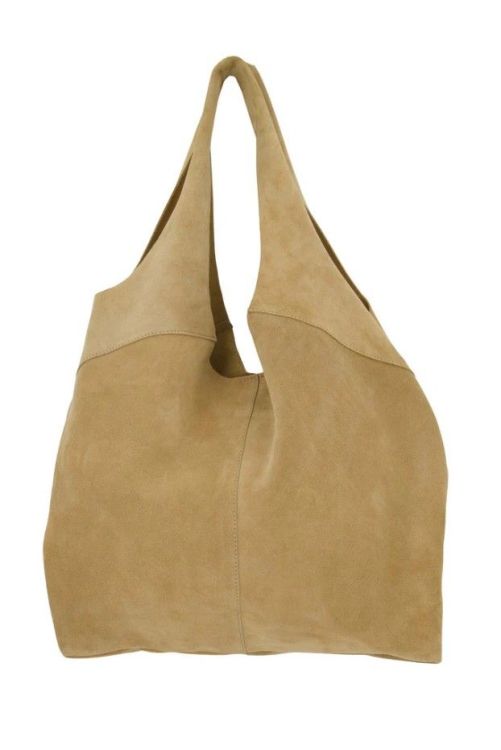 Zusss Schoudertas Suede -  Beige