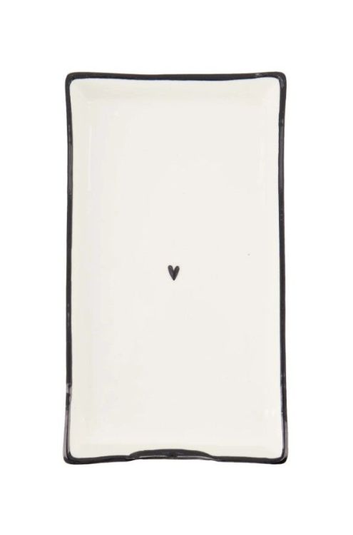 Zusss Servethouder keramiek - wit