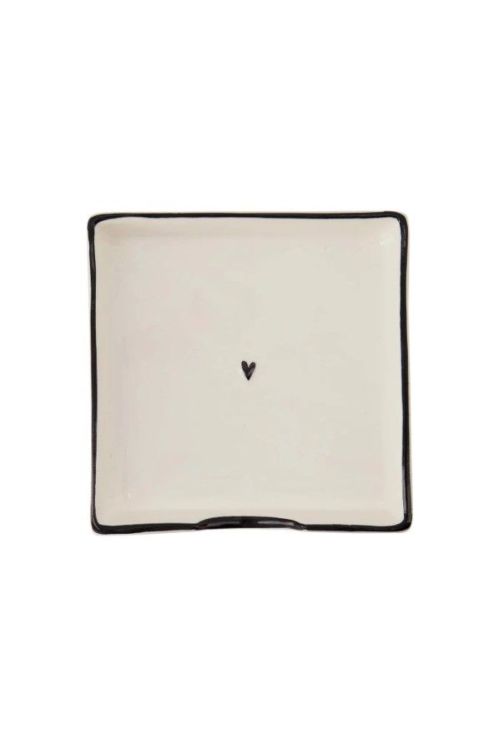 Zusss Servethouder keramiek - wit