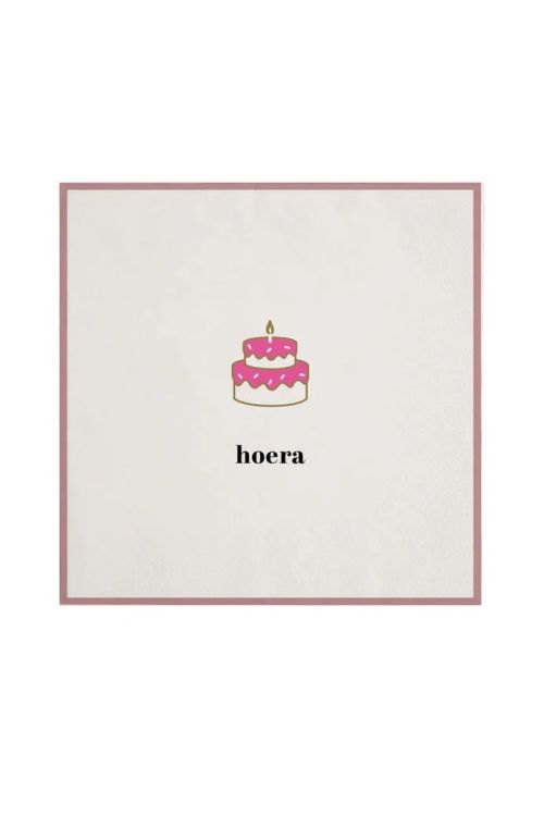 Zusss Servetten - Hoera