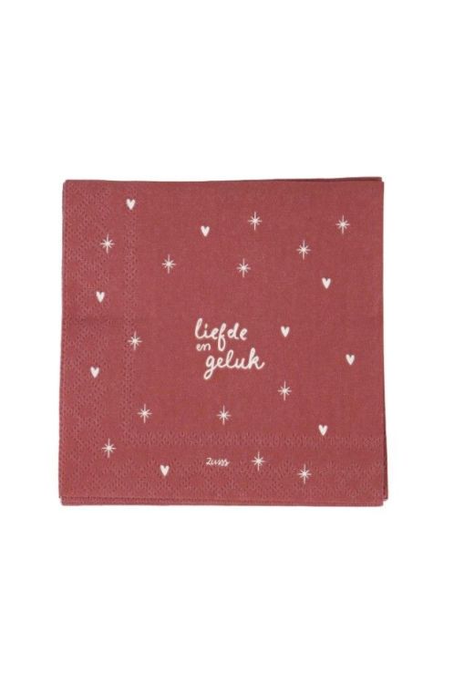 Zusss Servetten - Liefde en geluk Zusss Servetten - Liefde en geluk