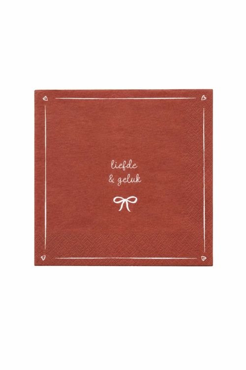 Zusss Servetten - Liefde en geluk