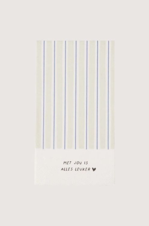 Zusss Servetten - Met jou is alles leuker