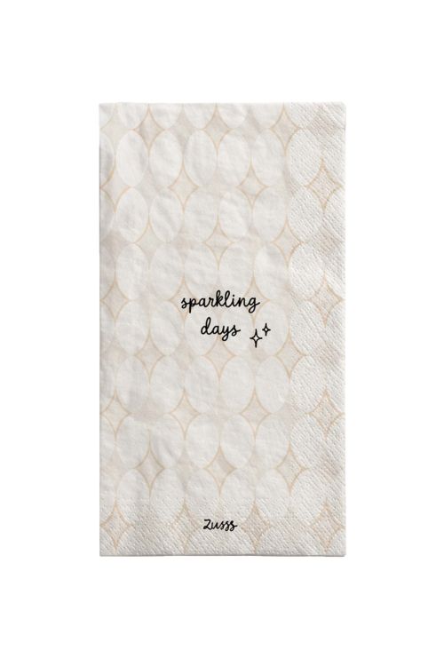 Zusss Servetten - Sparkling days