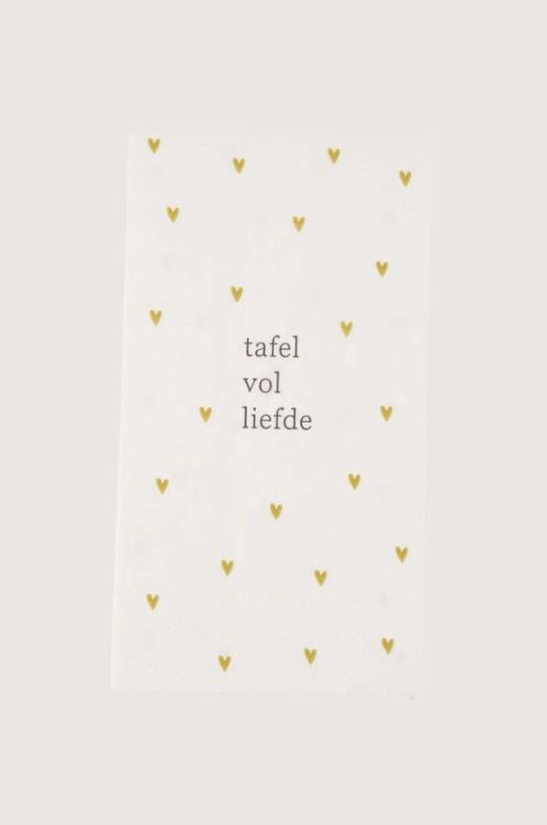 Zusss Servetten - Tafel vol liefde