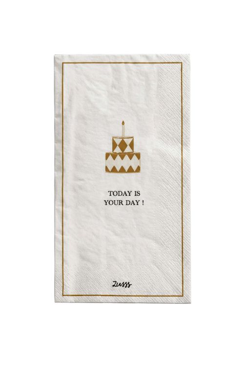 Zusss Servetten - Today is your day Zusss Servetten - Today is your day