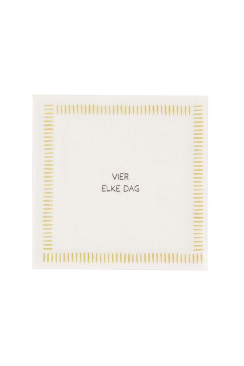 Zusss Servetten - Vier elke dag