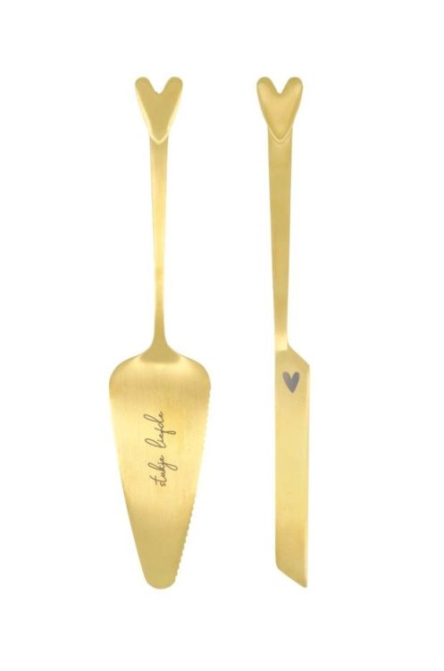 Zusss Taartschep - Stukje liefde - Goud