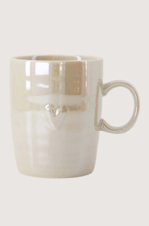 Zusss Theemok - Hartje - Parelmoer/zand