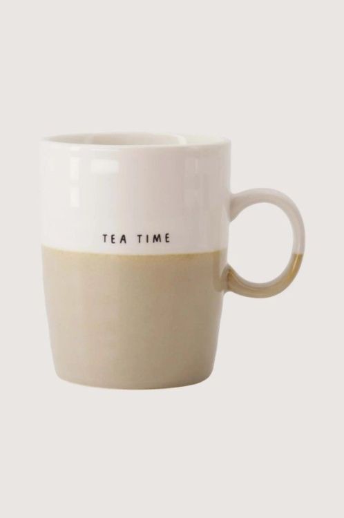 Zusss Theemok - Tea time - wit/zand